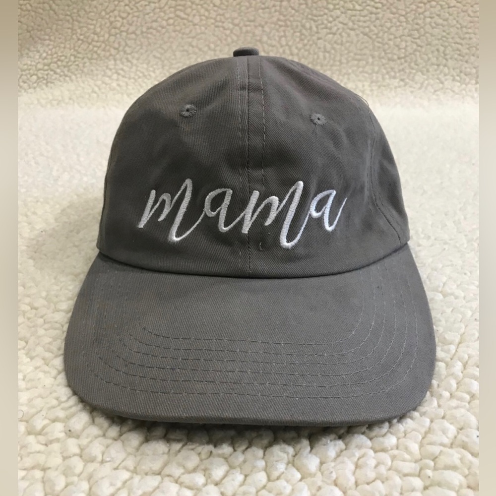 Mama Cap Hat is a classic 6-panel design sweat-wicking support adjustable NWOT - Picture 2 of 9